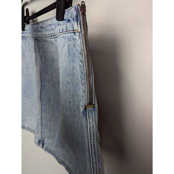 Aritzia Wilfred Free donyale denim A-line skirt size 8 - Picture 3 of 10
